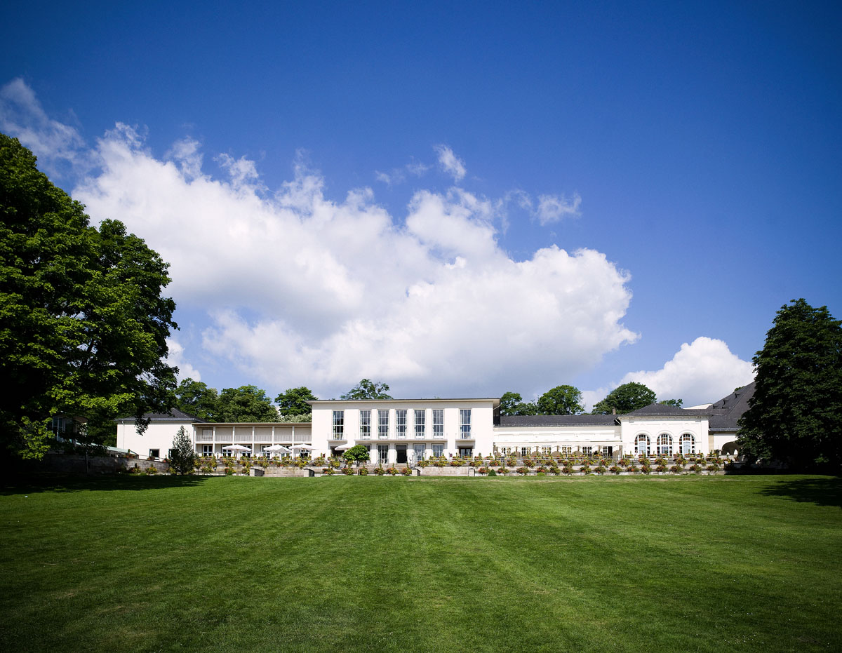 Blick auf das Kurhaus Dolce Bad Nauheim