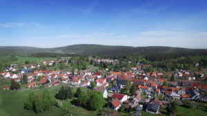 Hotel Rennsteigblick Luftaufnahme