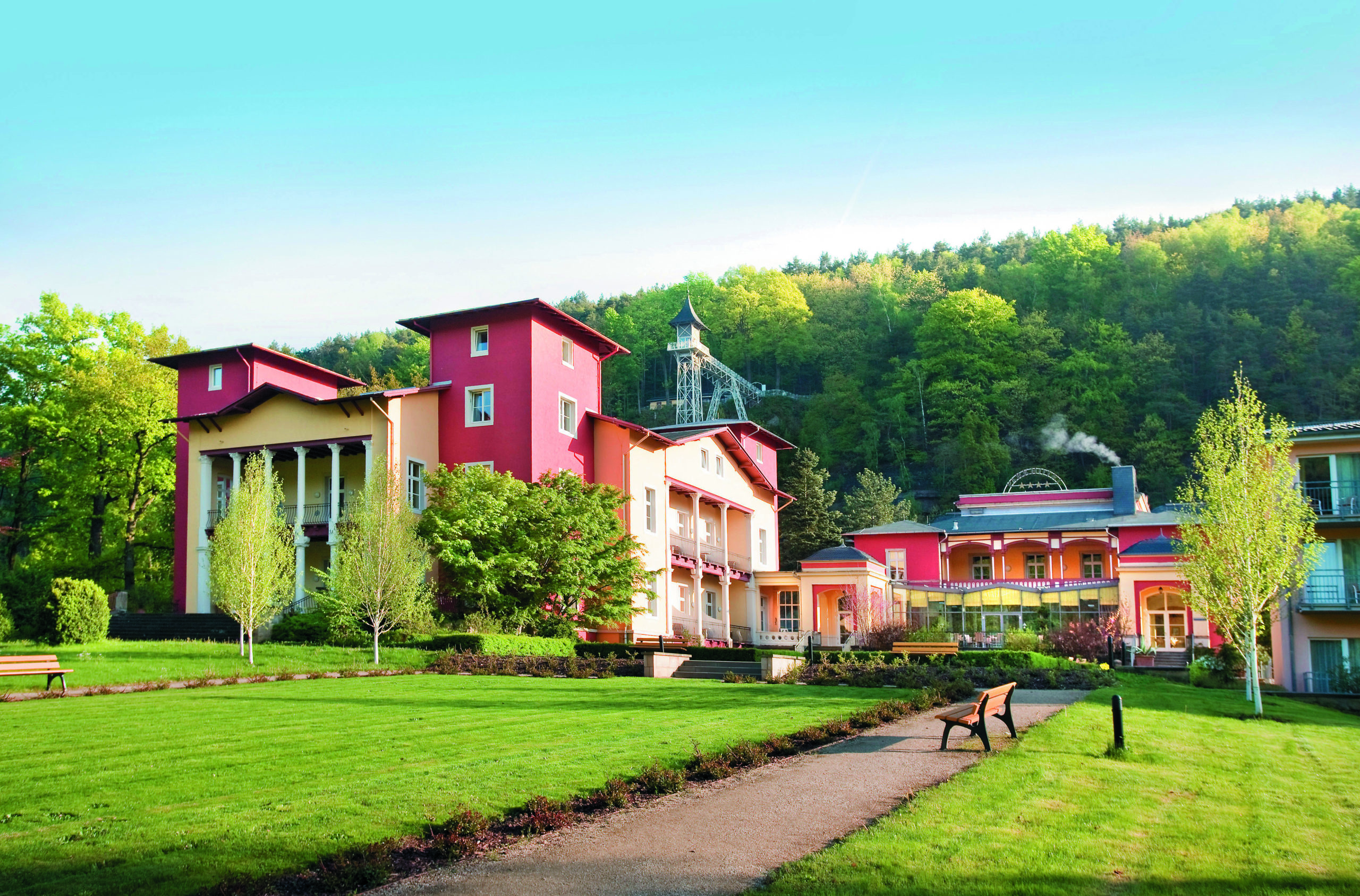 Parkhotel Bad Schandau Außen