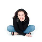 Melanie Stocker sitzend